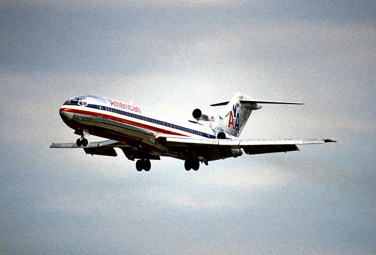 Wat is er gebeurd met de gestolen Boeing 727 van American Airlines ?? 1