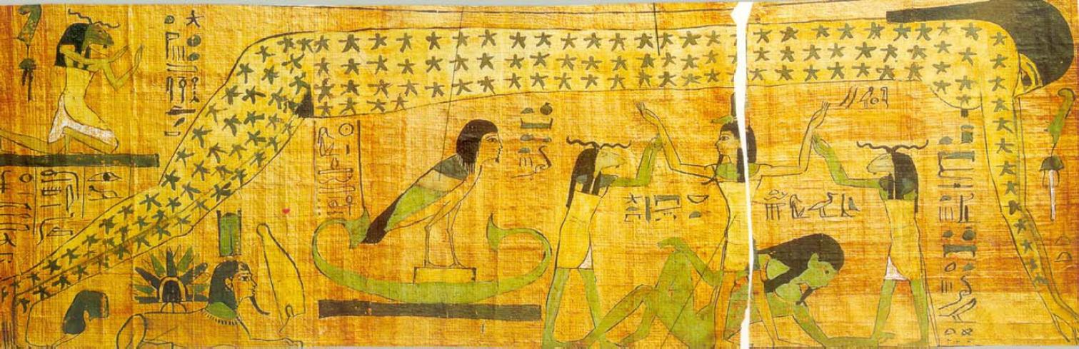 Ancient Egyptian papyrus revealed a UFO landing on the Sphinx! 2