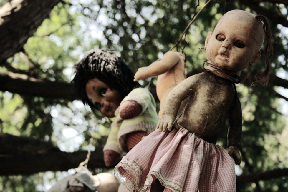 The island of the 'dead dolls' in Mexico 2