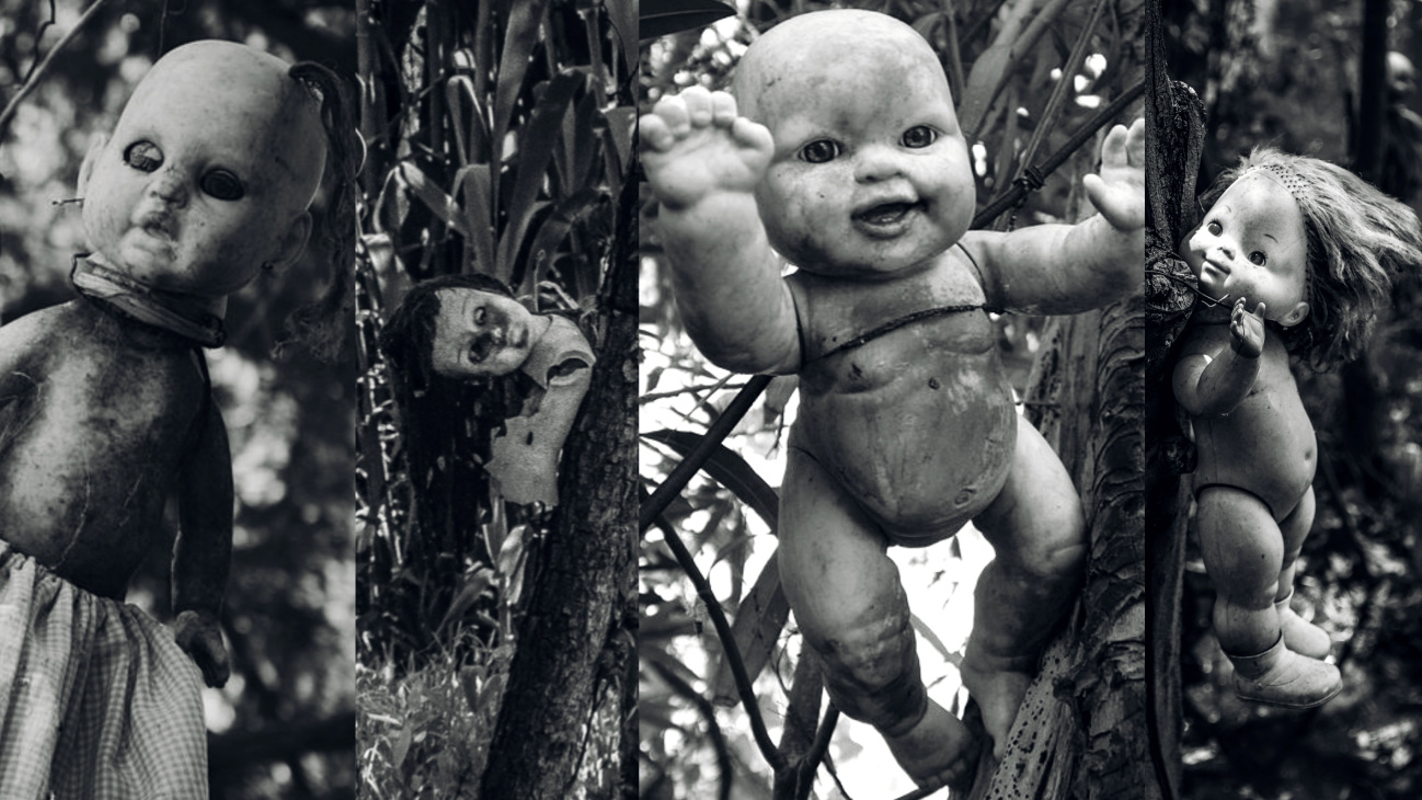 The island of the 'dead dolls' in Mexico 3
