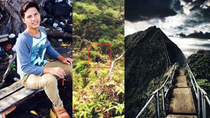 What happened to Daylenn Pua after climbing Hawaii's infamous Haiku Stairs? 1