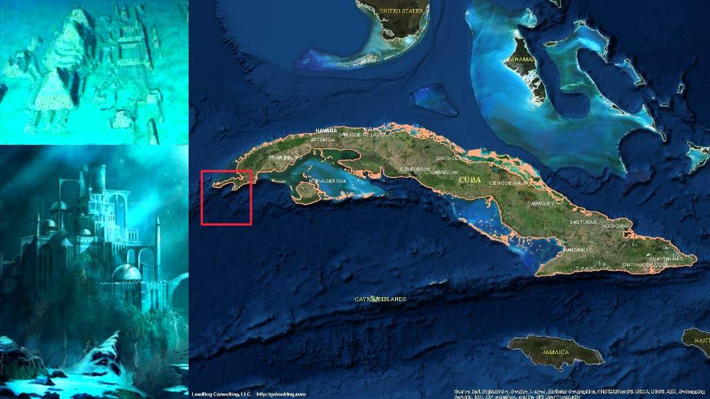 Cuba underwater pyramids update 2015
