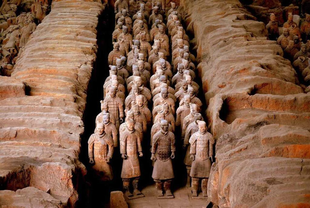 terracotta warriors army qin