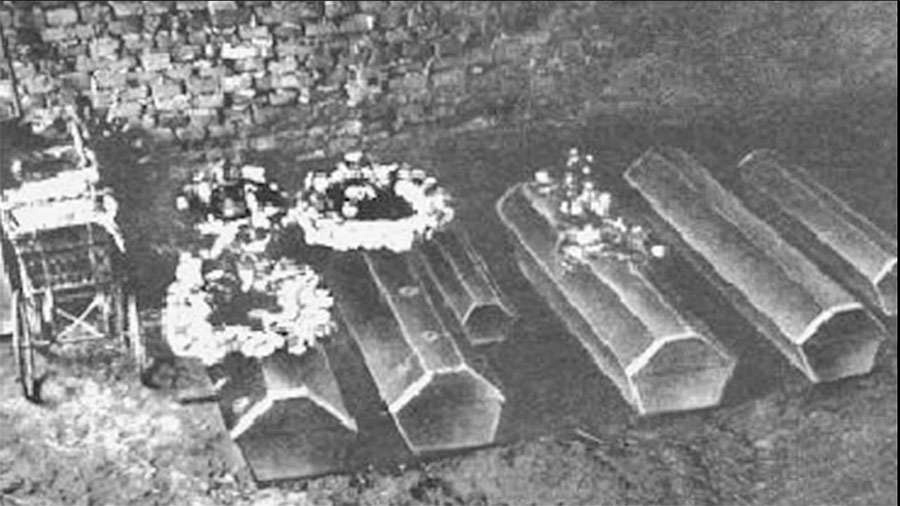 Hinterkaifeck Murders Coffins