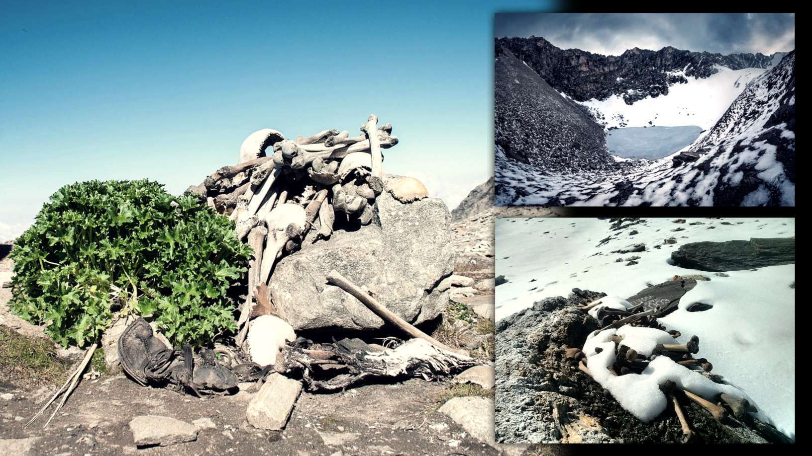 Skeleton lake: Ancient remains frozen in time in the Himalayas 2