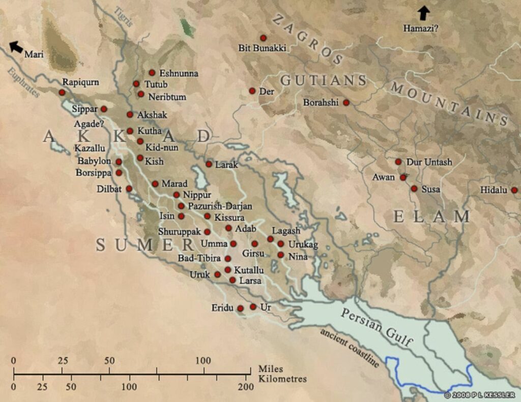 苏美尔地图