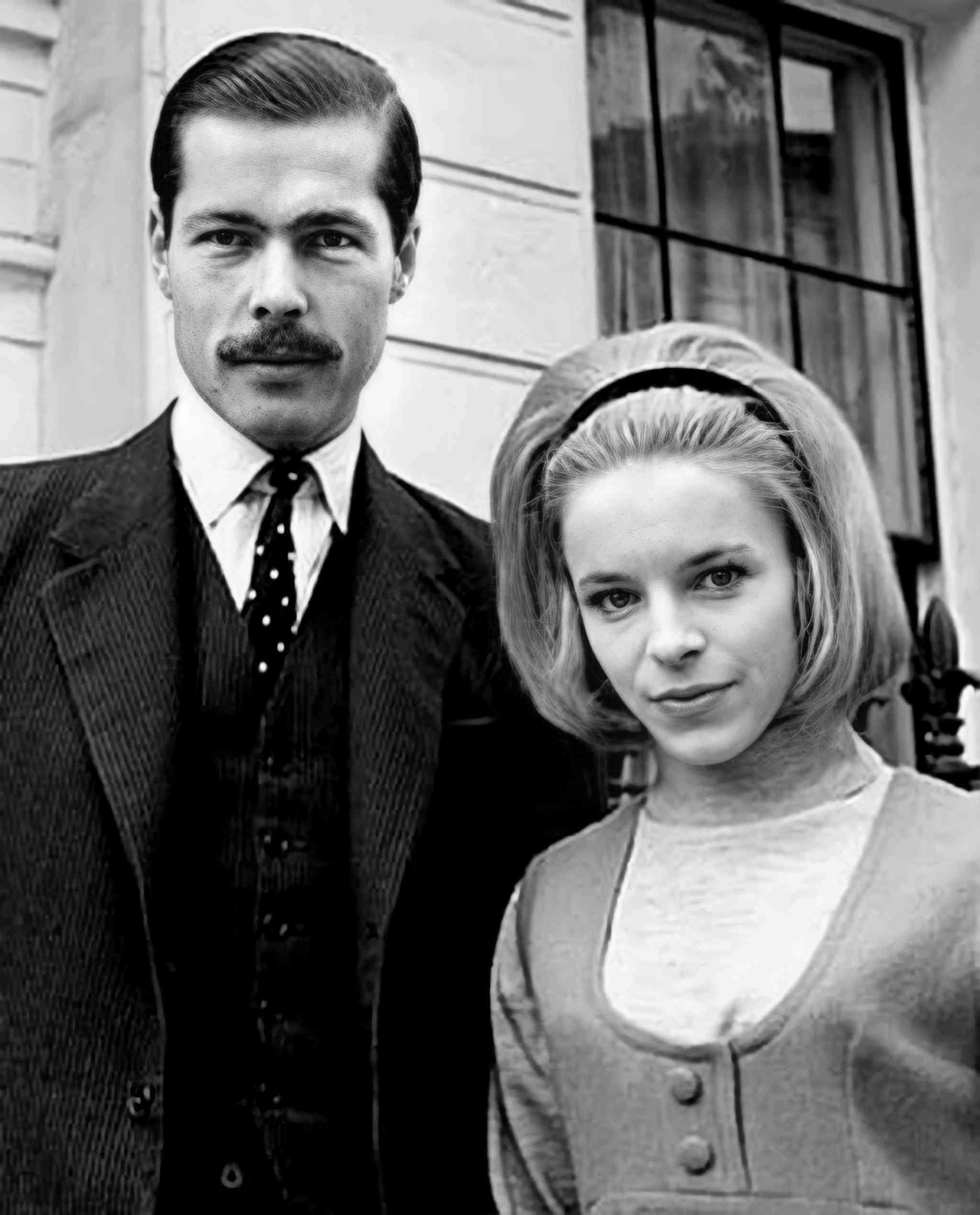 The Earl of Lucan with his then fiancee Veronica Duncan, who later became the Countess of Lucan