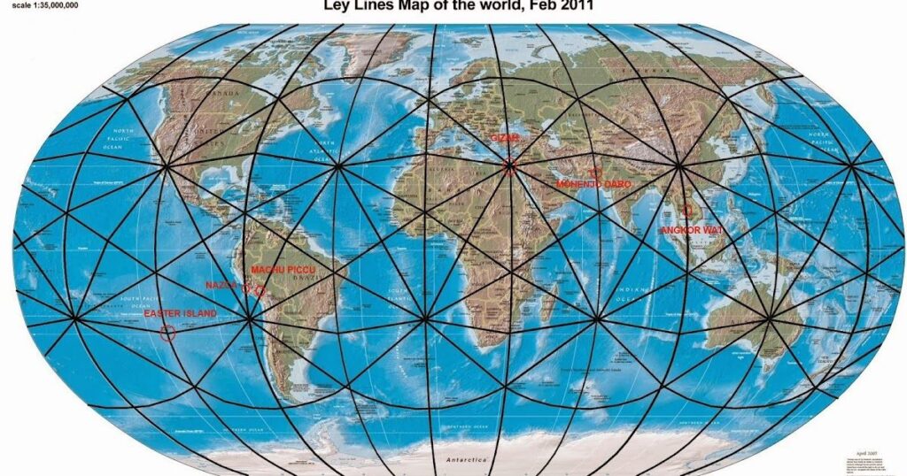 Líneas Ley: la red oculta que conecta la Tierra a través de monumentos y accidentes geográficos 6