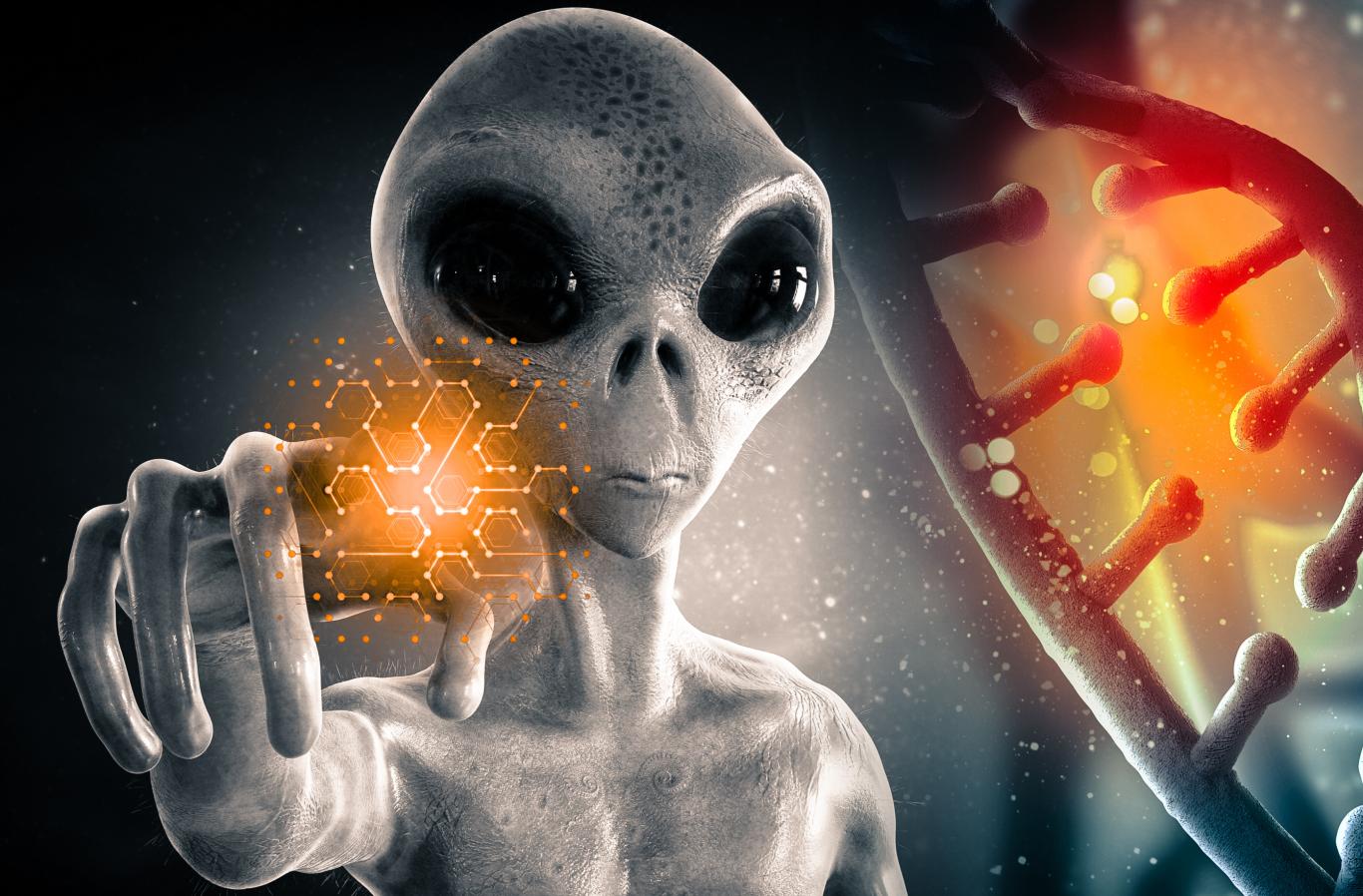 科学家发现外星人代码“嵌入”在人类 DNA 中：古代外星人工程的证据？ 3