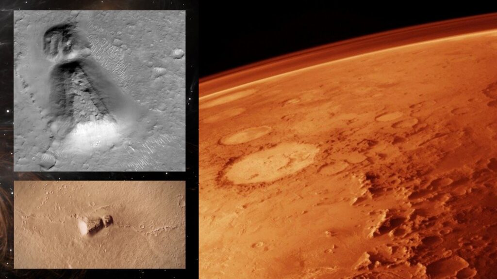 Forscher fanden ein strukturelles Grab auf dem Mars, ähnlich dem auf der Erde! 5