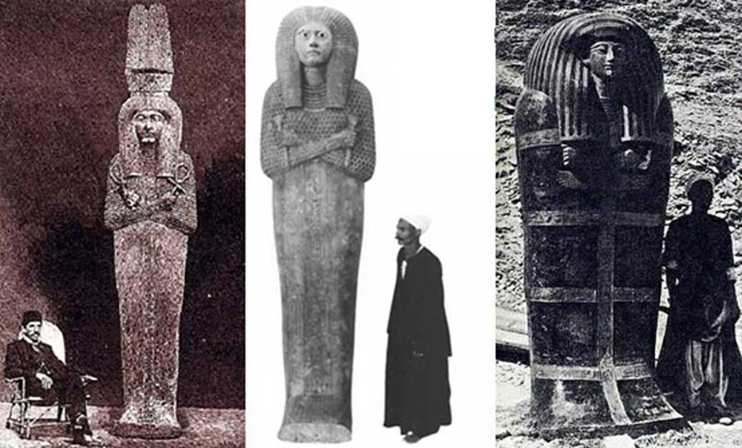 Giant Sarcophagi of Egypt: Three examples of massive coffins from ancient Egypt. © Muhammad Abdo