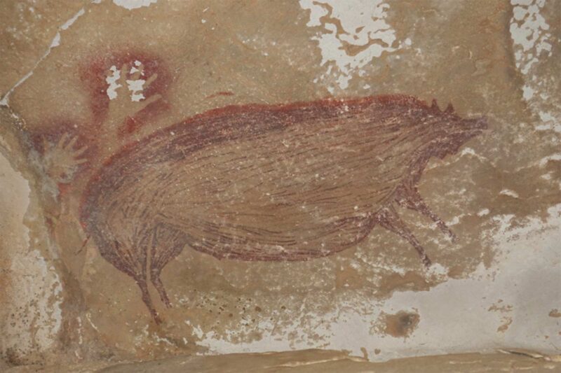 пещерна живопис най-старата