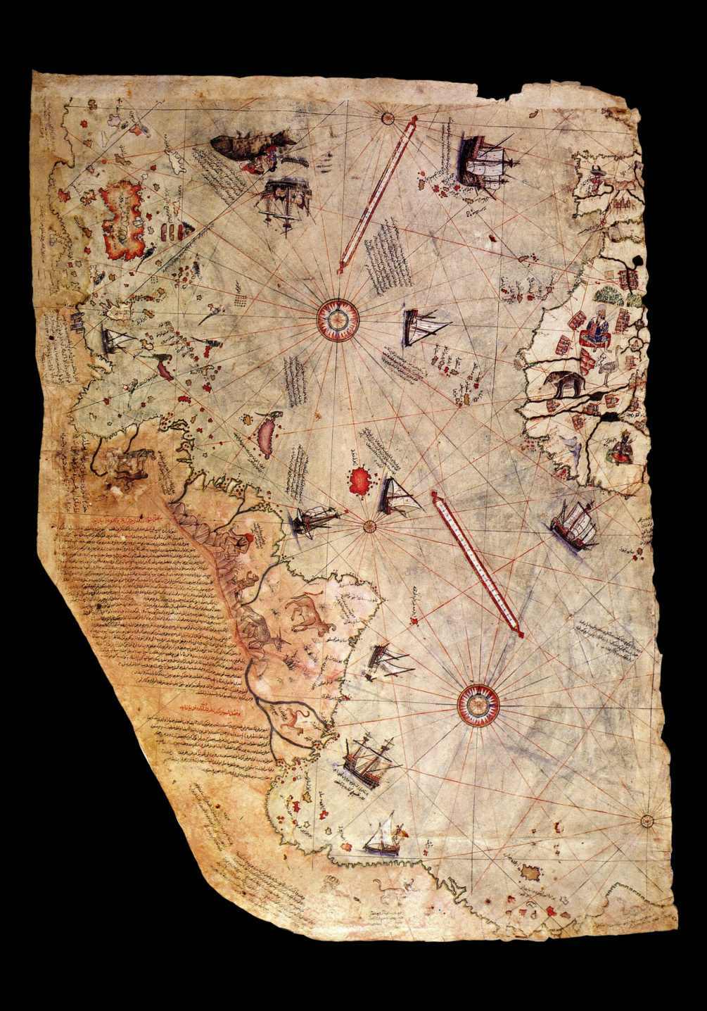 Zemljevid Piri Reis