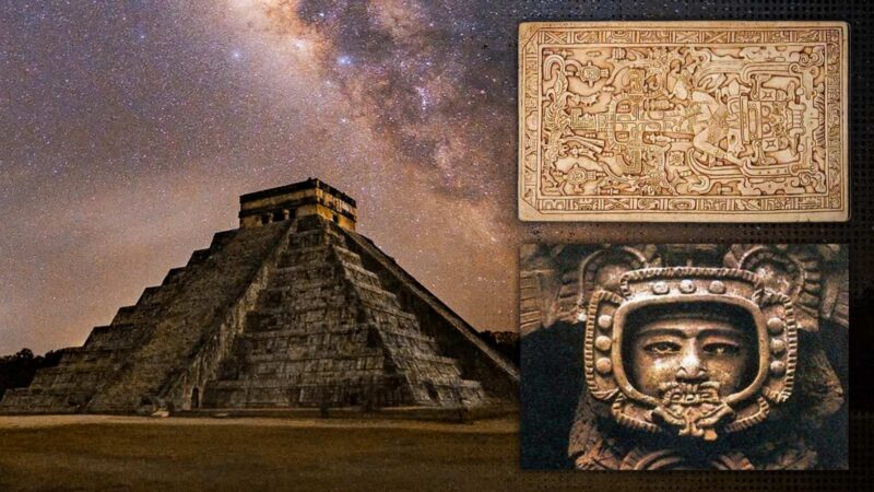 Were the Mayans visited by ancient astronauts? 1