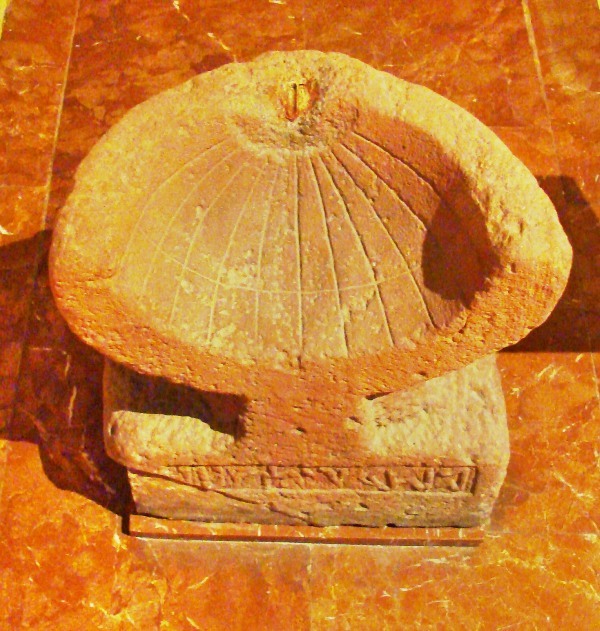 Ancient Mesopotamian sundial