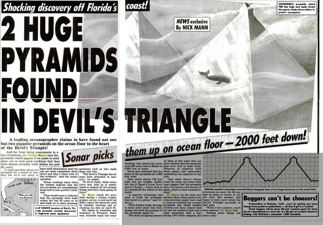 Nei entdeckt Pyramiden an fortgeschratt Technologie verstoppt am Bermuda Triangle 3
