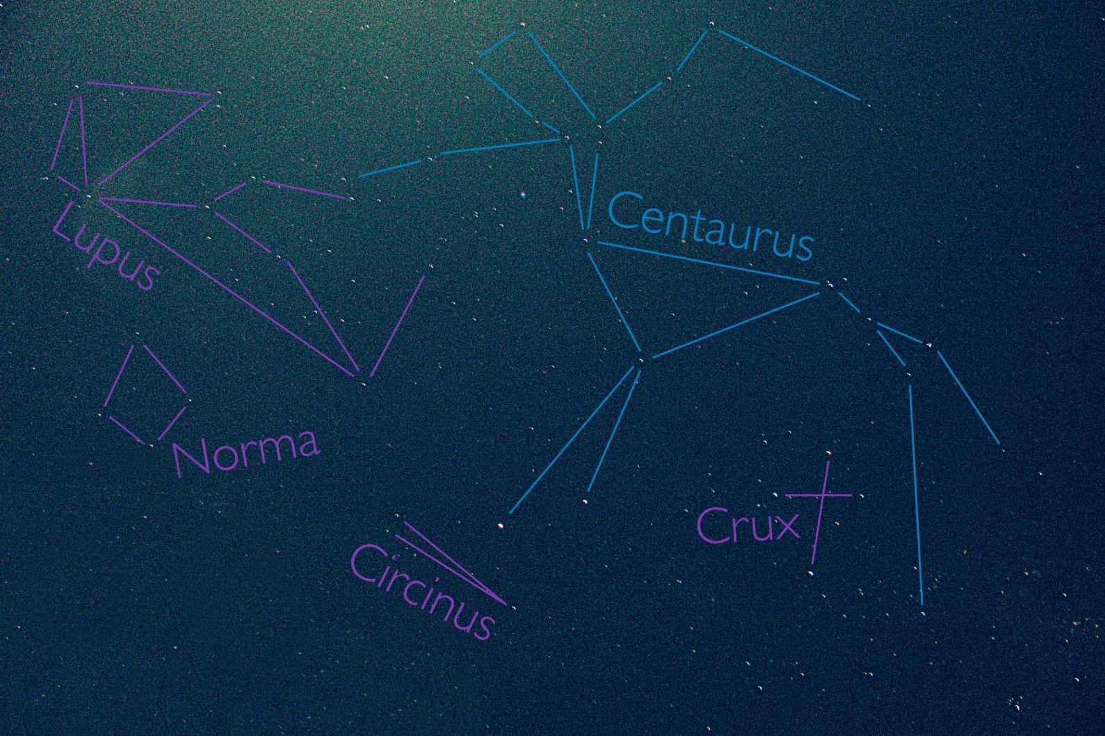 The constellation Centaurus