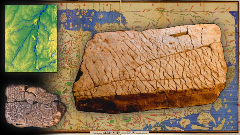 Najden 120 milijonov let star zemljevid