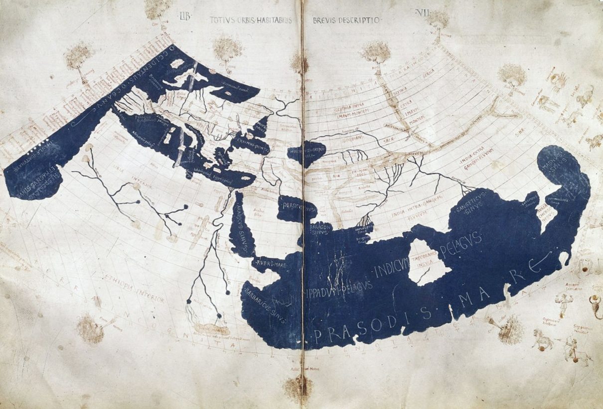 карта Пталамея