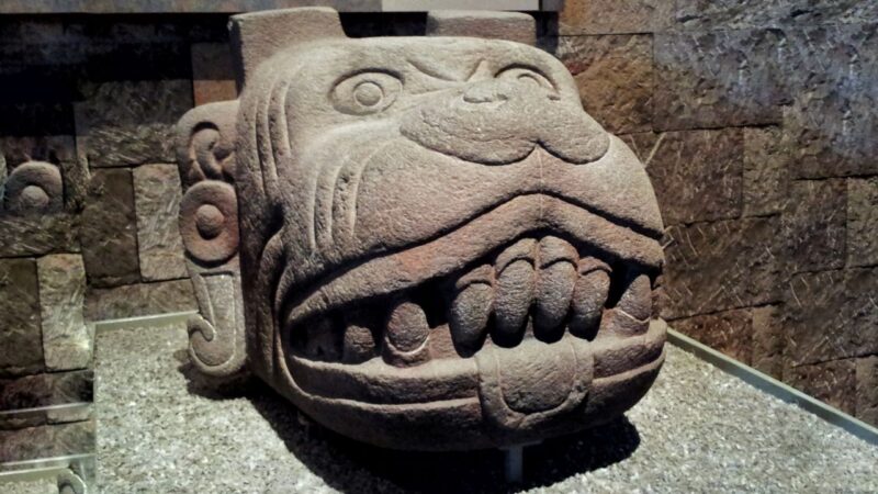 Xolotl hundgud för aztekerna
