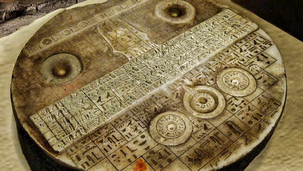 Запретная археология: таинственная египетская табличка, похожая на панель управления самолетом 3.