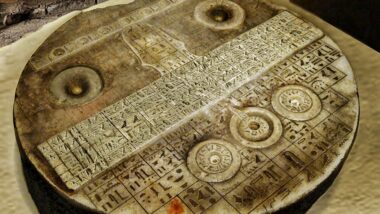 Forbidden Archäologie: Déi mysteriéis egyptesch Tablet déi ähnlech ass wéi e Fligerkontrollpanel 4