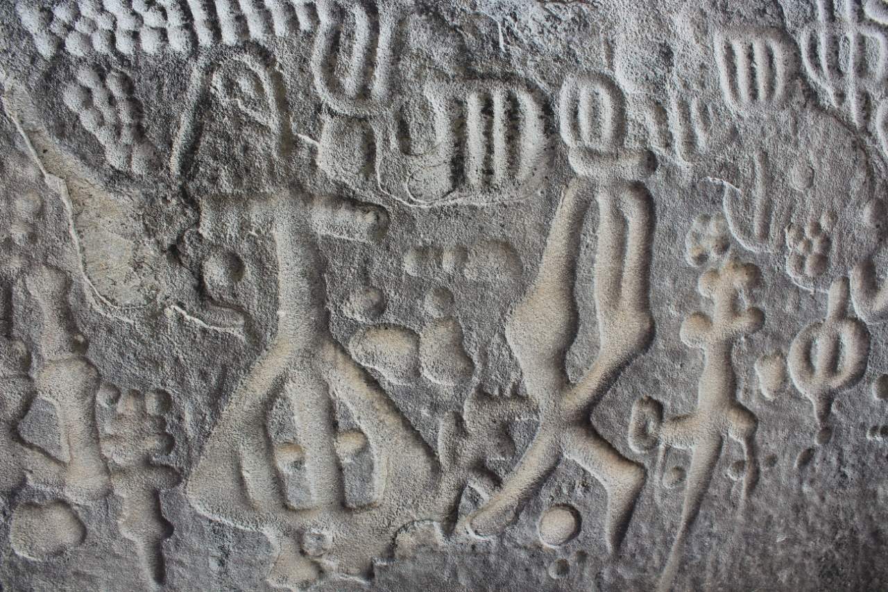 The Inga Stone carvings