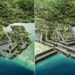 Rekonstruksi kota kuno Nan Madol | © BudgetDirect.com