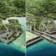 Reconstruction of the ancient city of Nan Madol © BudgetDirect.com