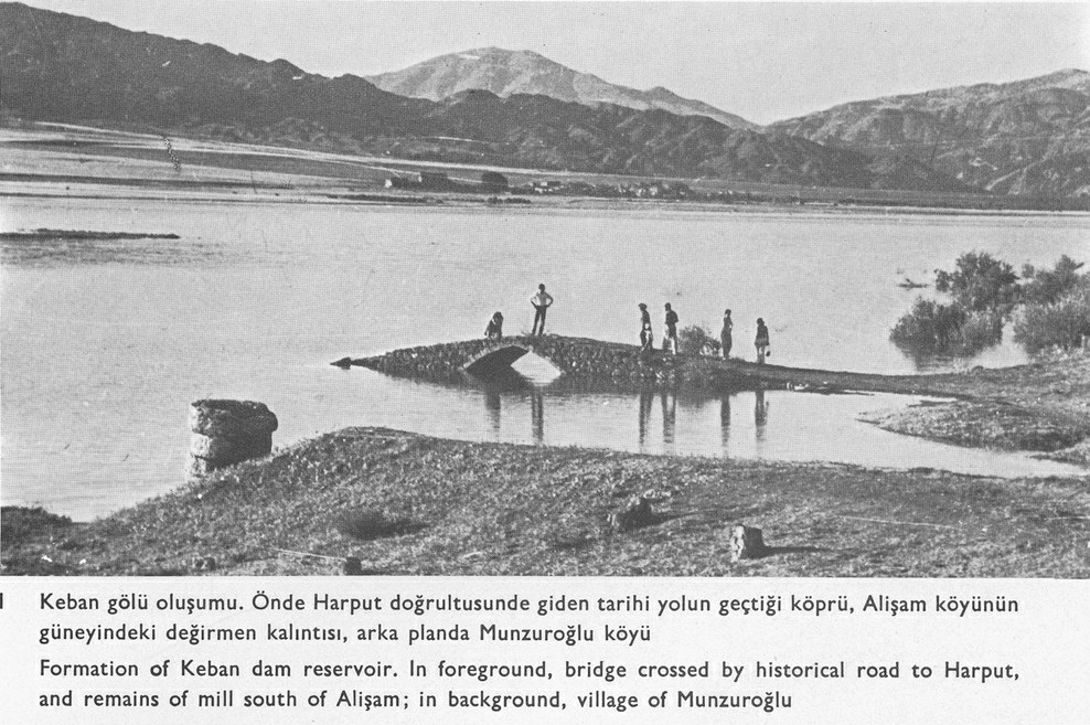 At present, after the construction of the Keban Dam in 1975, the Norsuntepe mound has become an isle in the reservoir surrounded by a completely flooded plain.