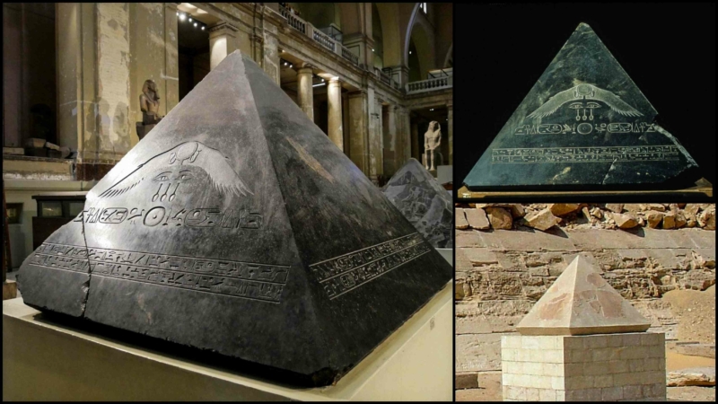 The Benben Stone: When the creator gods descended from heaven on a pyramid shaped ship 1