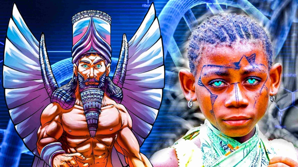 The lost sons of the Anunnaki: Melanesian tribe DNA genes of unknown species 5