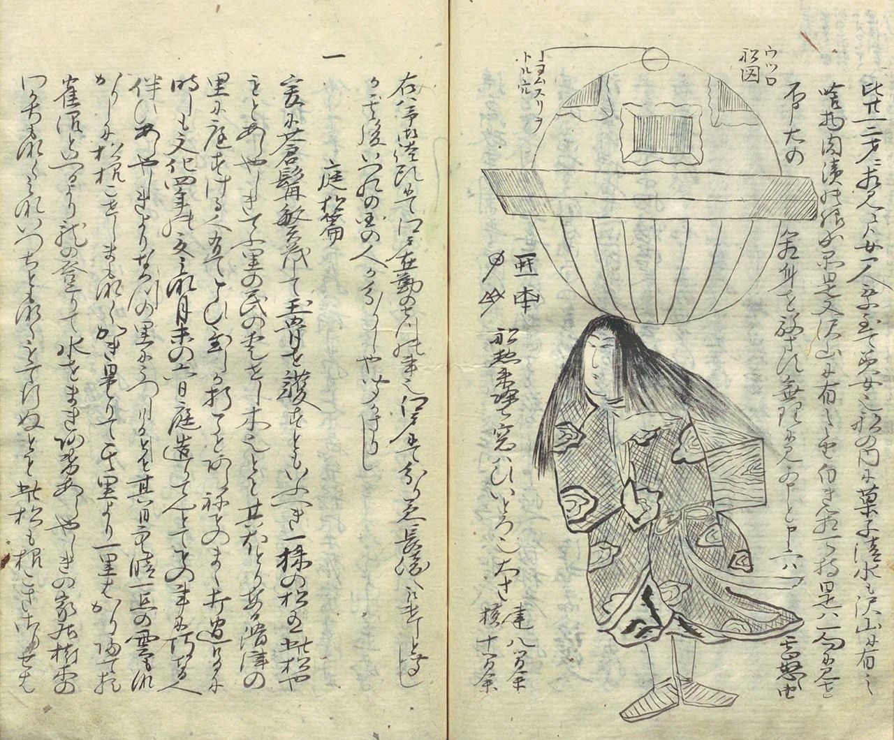 Utsuro-bune 案例：最早的外星人與“空心船”和外星訪客相遇？ 3個