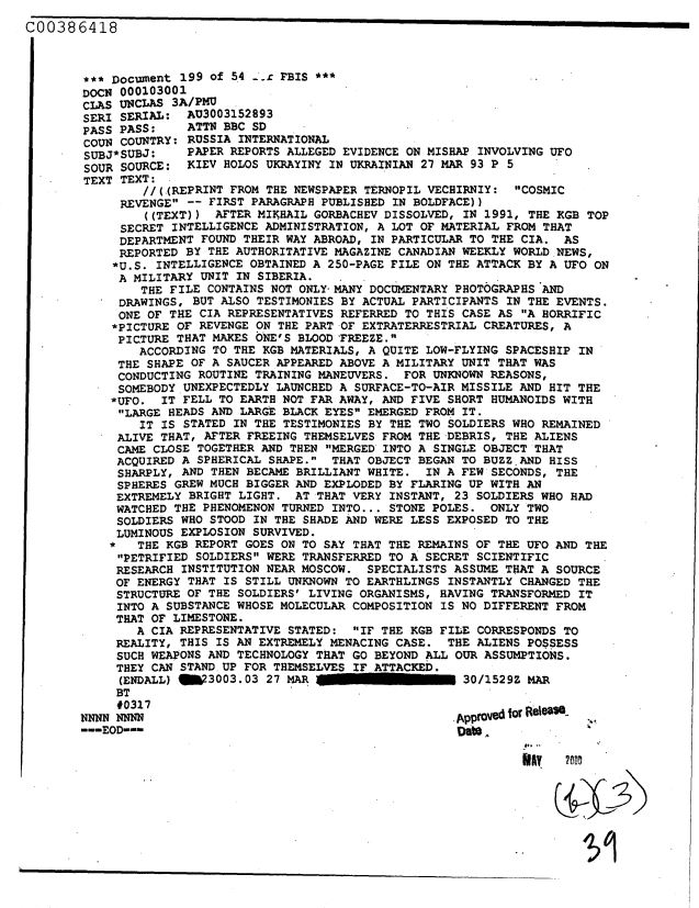 "23 suldat Russu ġew mibdula fil-ġebel" wara attakk barrani - dokument tas-CIA żvela 3