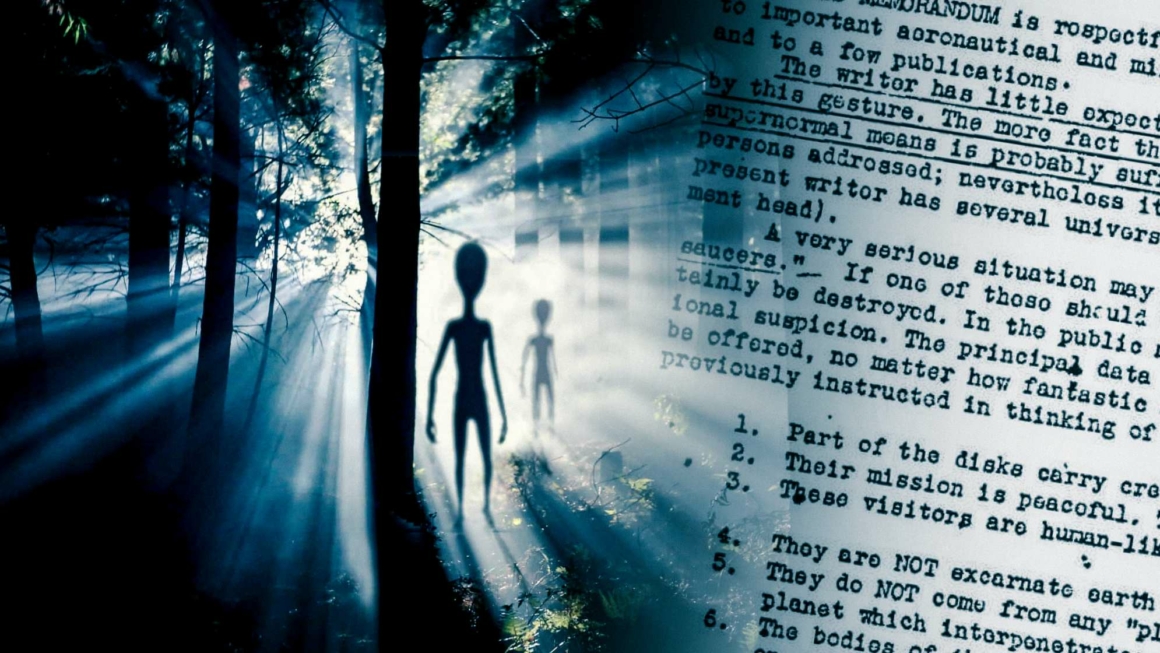 Odtajněný dokument FBI naznačuje, že „bytosti z jiných dimenzí“ navštívily Zemi 9