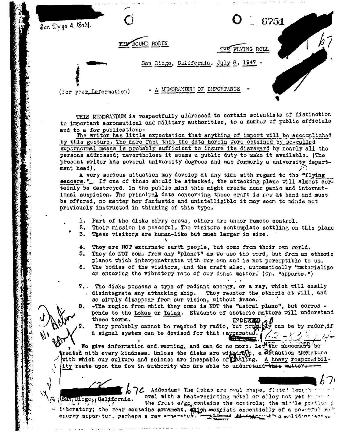 Gi-declassify nga dokumento sa FBI Nagsugyot nga "Mga Binuhat Gikan sa Ubang mga Dimensyon" Nakabisita sa Yuta