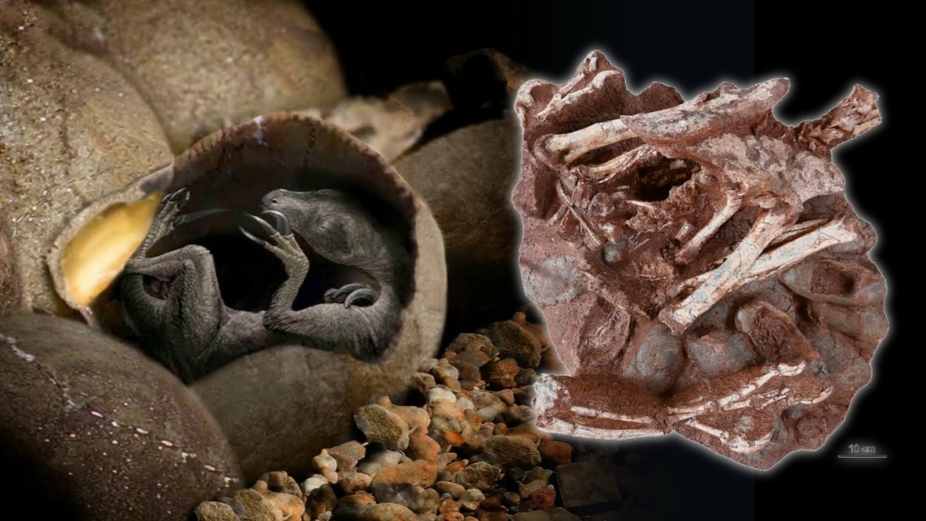 Incredibly preserved dinosaur embryo found inside fossilized egg 4