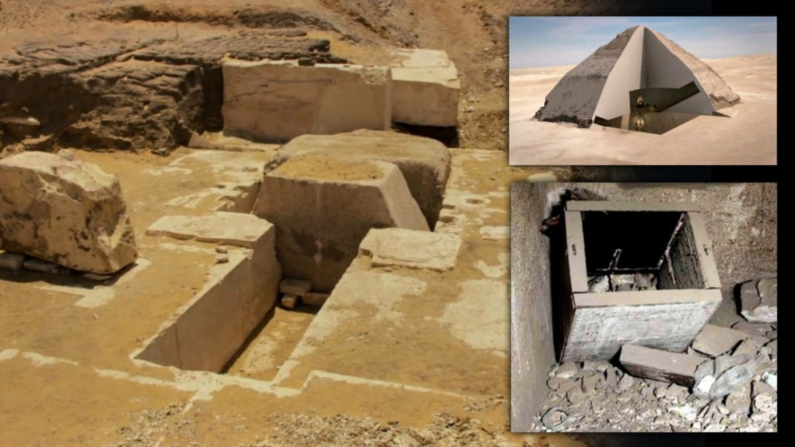 Chambre de la pyramide de Dahchour