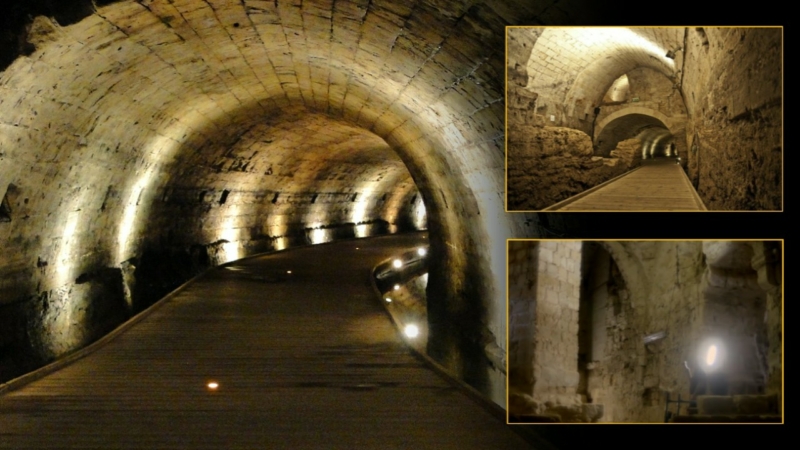 Un antiguo túnel construido por los Caballeros Templarios perdido durante 700 años, fue descubierto inesperadamente 1