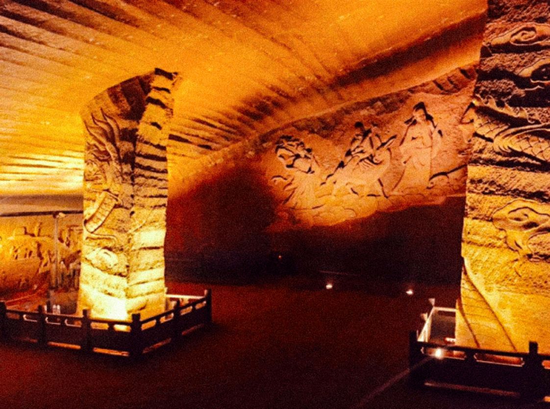 Тайна следов «высокотехнологичных» инструментов в древних пещерах Лунъю в Китае 3