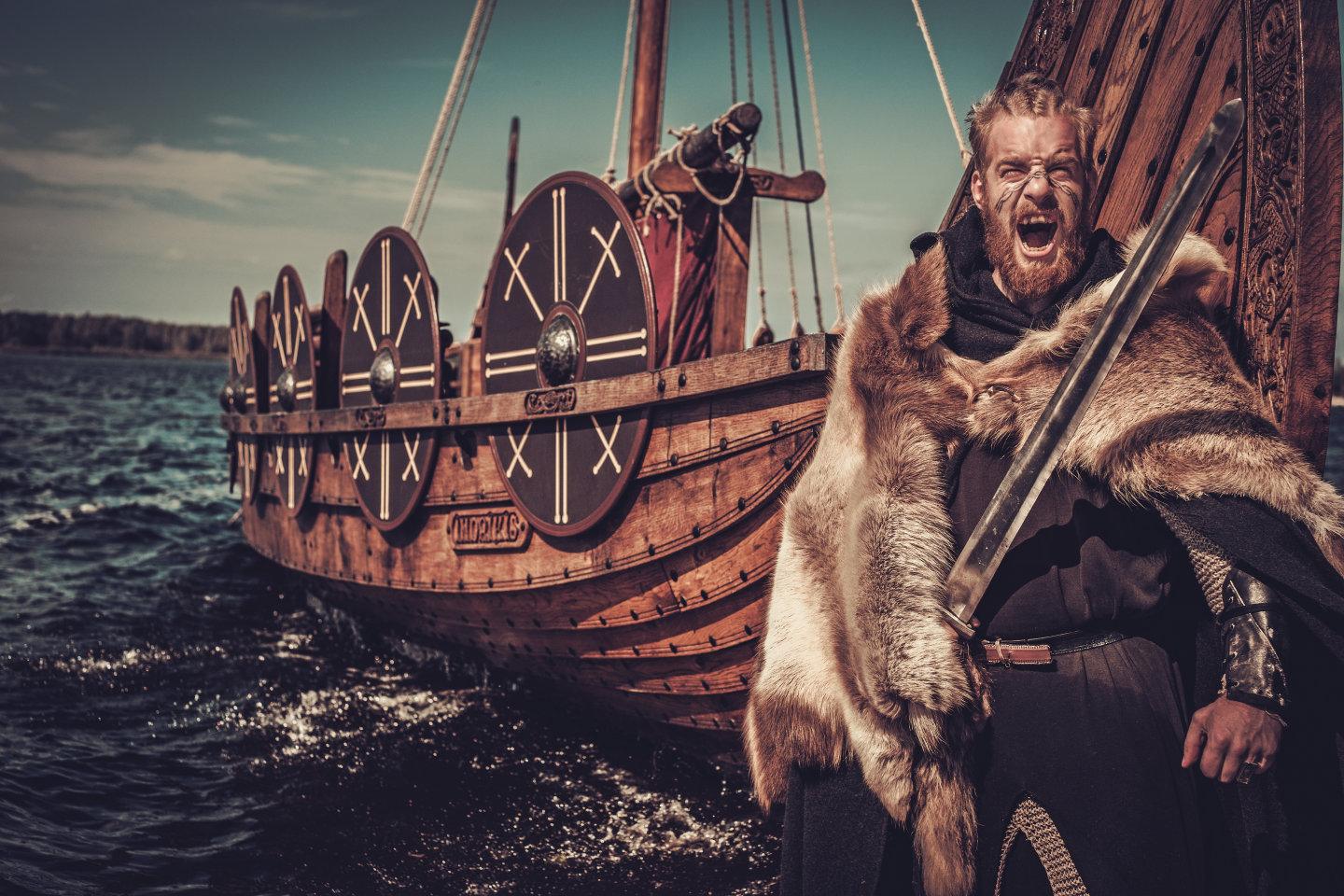 vikingské lodě