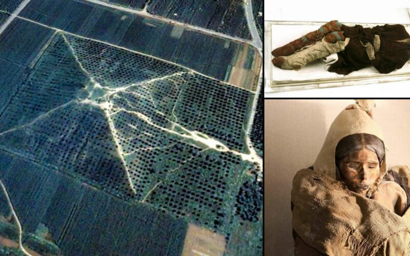 Die Ursprünge der alten arischen Mumien und die mysteriösen Pyramiden von China 7