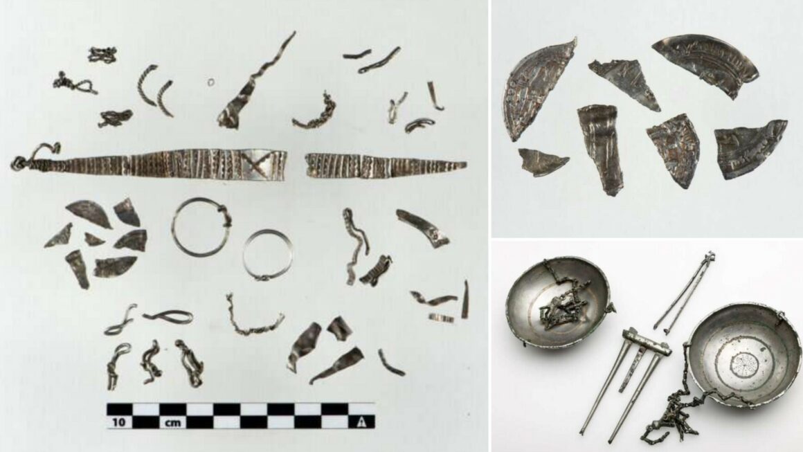 Onheemlech Viking Schätz zoufälleg an Norwegen entdeckt - verstoppt oder geaffert? 7