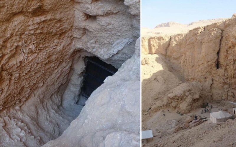 Secrets of the Pharaohs: Arkæologer afgraver en fantastisk kongelig grav i Luxor, Egypten 6
