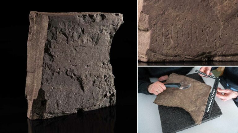 runestone ເກົ່າແກ່ທີ່ສຸດທີ່ຮູ້ຈັກກັບ inscriptions unexplained ພົບເຫັນຢູ່ໃນນໍເວ 9