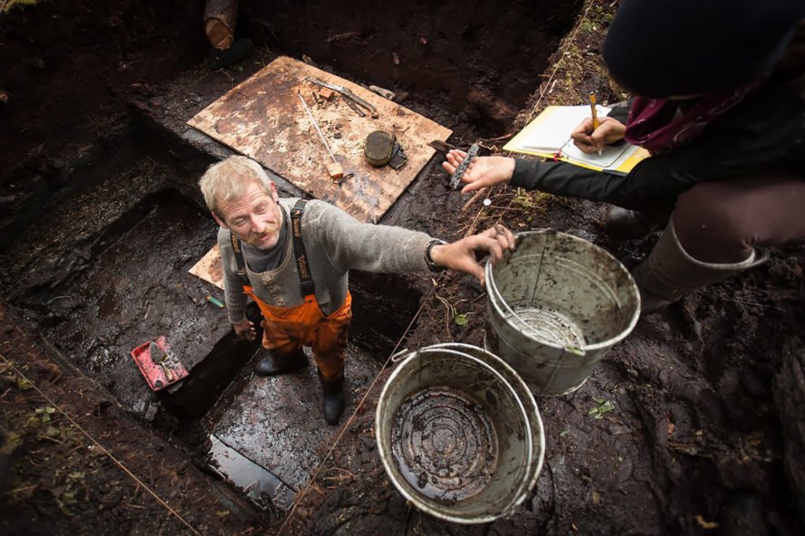 Evidência de um assentamento de 14,000 anos encontrado no oeste do Canadá 3