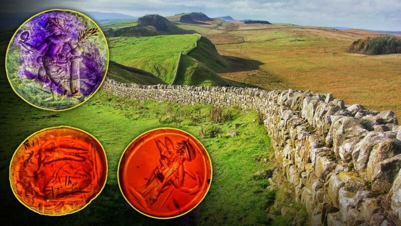 Archaeology project uncovers Roman engraved gems near Hadrian's Wall 1