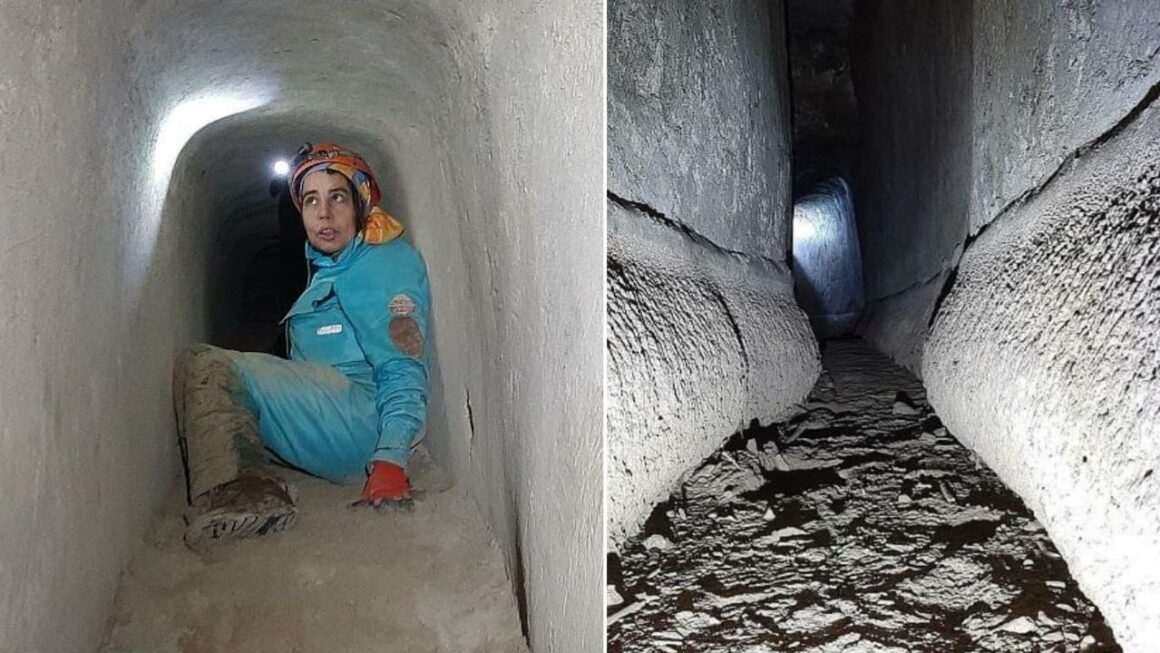 Kæmpe gammel romersk underjordisk struktur opdaget nær Napoli, Italien 1