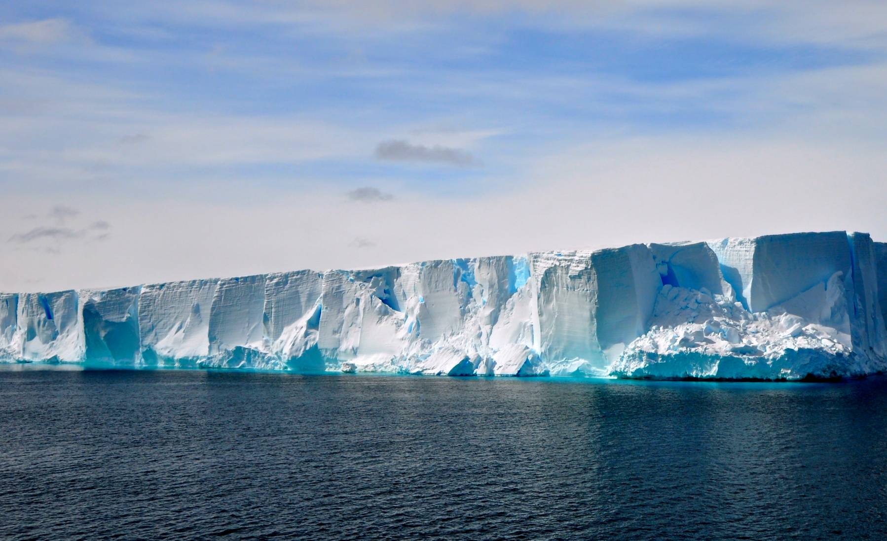 अंटार्कटिका बर्फ की दीवार