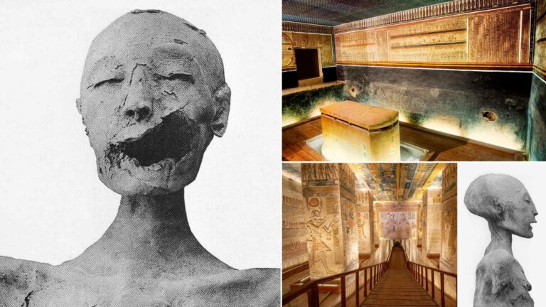 Exploring Tomb KV35: Casa enigmaticei domnișoare din Valea Regilor 10